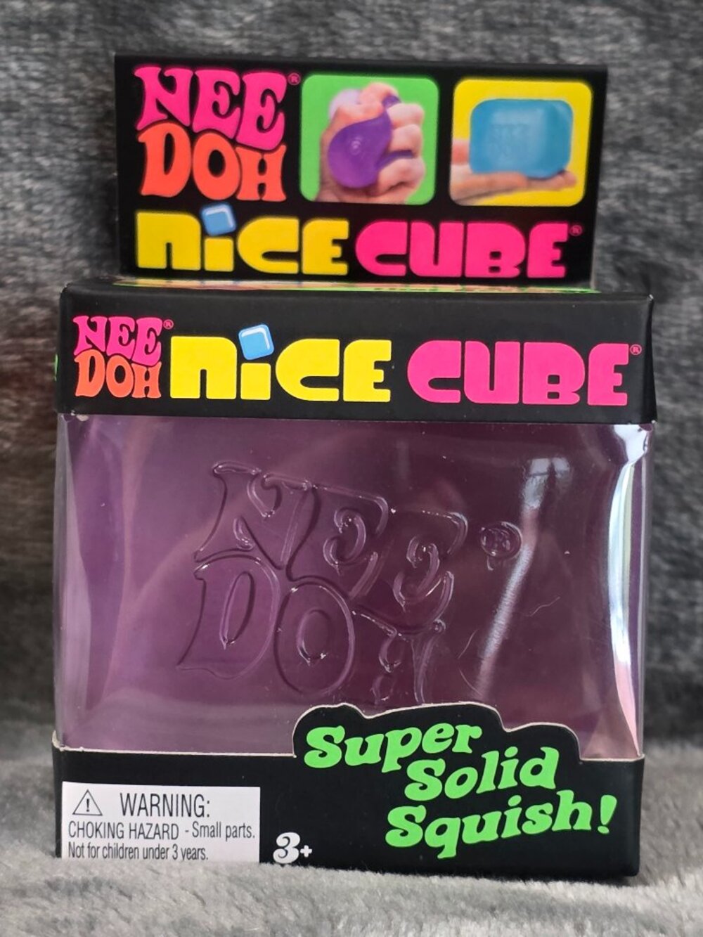 NeeDoh Nice Cube Square Sensory Squish Toy by Schylling (New)